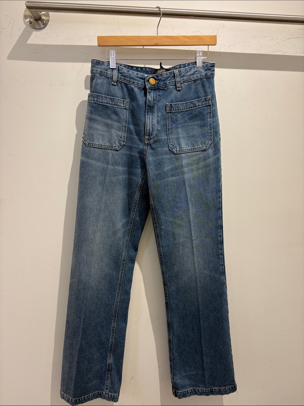 Seafarer Women’s Curt Indigo Straight-Leg Blue Jean Size 24, 26, 27 & 28